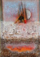 autre terre feu et glace,acryl