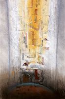 pastel et encre sur papier,21cm x 30cm,n°9