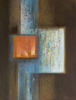 pastel et encre sur papier,29,5 cm x39,5 cm n°4