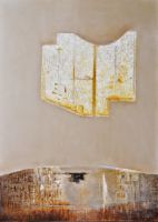 traversée,huile sur toile,100x73cm